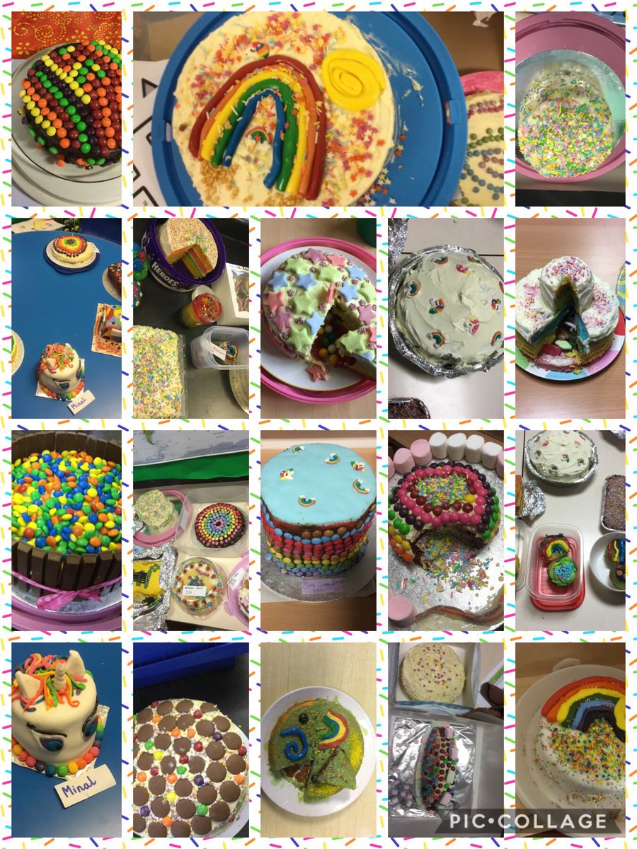 Team Protect were wowed by all your No Outsiders rainbow cakes.  Thank you to everyone who made one! #NooutsidersatRH