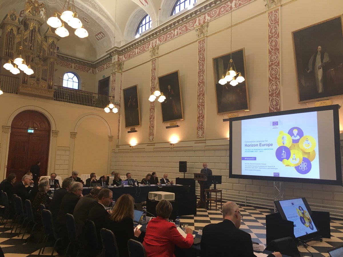 eurireland's tweet photo. LERU is a key stakeholder in #EU #research and #innovation policy and universities are at the heart of the #EU´s global leadership in scientific excellence. #HorizonEU will continue to support their efforts to produce cutting-edge #research and #innovation: @JEPaquetEU @LERUnews https://t.co/YDeqyfAYET
