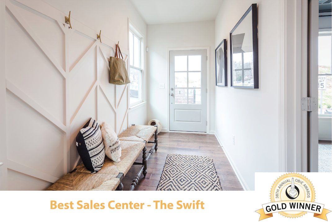 eahomes's tweet photo. GOLD Winners!! EA Homes was recognized at the Greater Atlanta Home Builders Association’s 2018 OBIE Awards and took home four GOLD awards! Head over to our site now and check out all these great communities. 
https://t.co/KFJKEcM6AB https://t.co/vFMuOWAexD