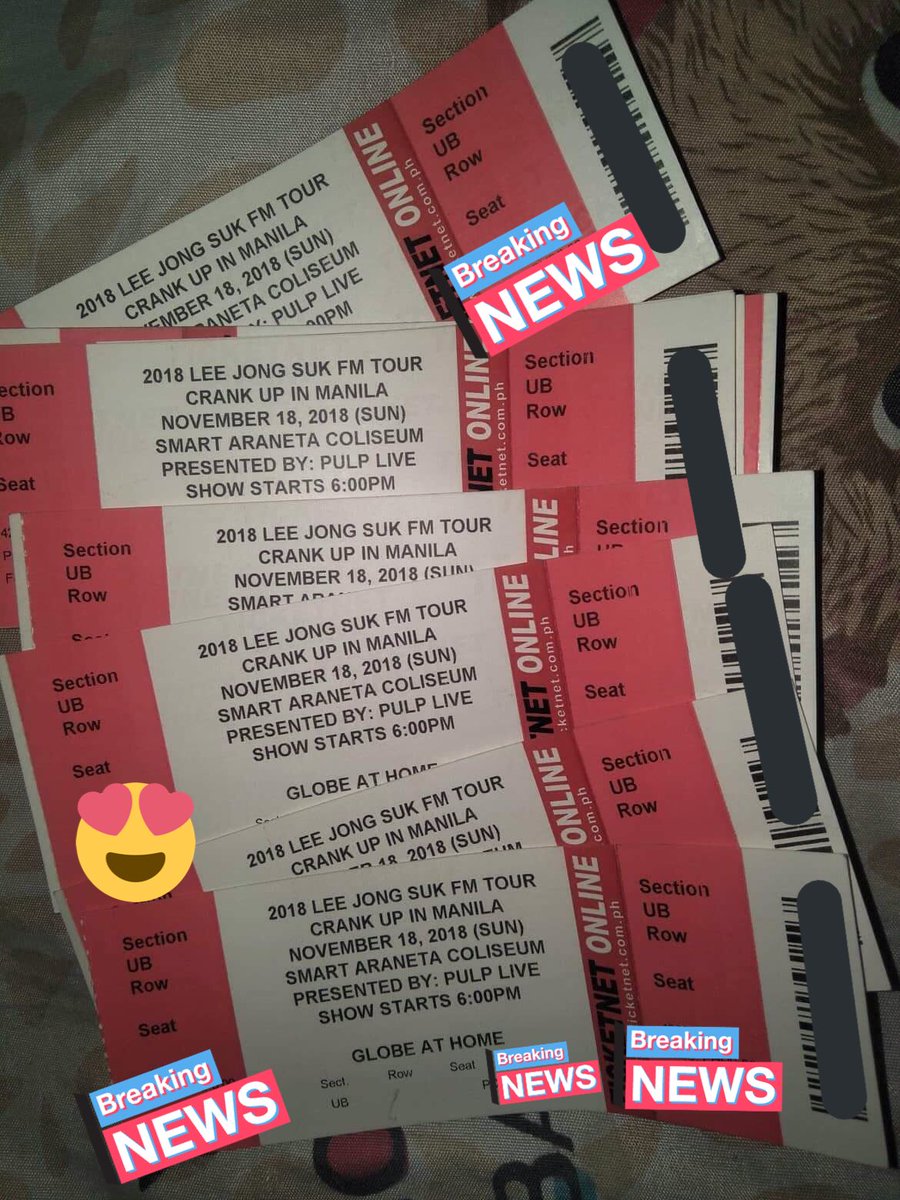 __Zoeyyyy's tweet photo. Selling DISCOUNTED upperbox ticket just DM me!!! MEET UP!!!
#LeeJongSukInManila
#LeeJongSukInMNL
#LJSInManila
#LJSInMNL
#CrankUp
#CrankUpInManila https://t.co/Pkbcdo6esY
