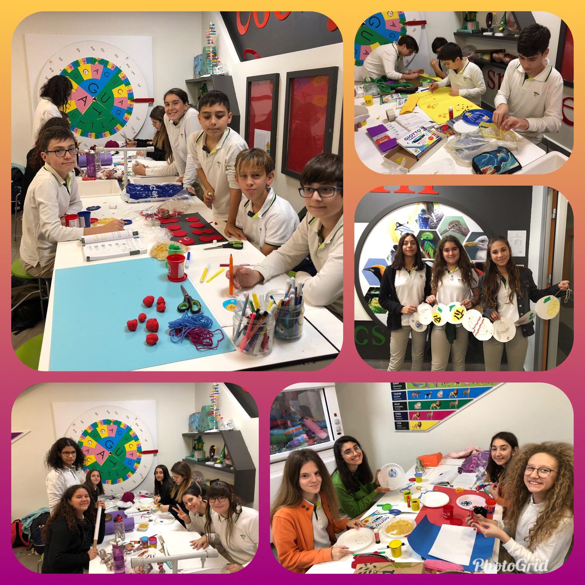 Mavişehir 3 kampüsü 7.sınıf öğrencileri bu hafta Fen Bilimleri dersinde öğrendikleri Mitoz ve Mayoz Bölünme Evrelerini 3boyutlu hale getirdiler. Hem eğlendiler hemde bilgilerini pekiştirdiler. <a href="/denizfunda35/">Deniz F.K</a> <a href="/KvancBarlas/">Kıvanç Barlas 🇹🇷</a> <a href="/BozkurtRezan/">Rezan Bozkurt</a> <a href="/esinboce/">Esin Böce</a>