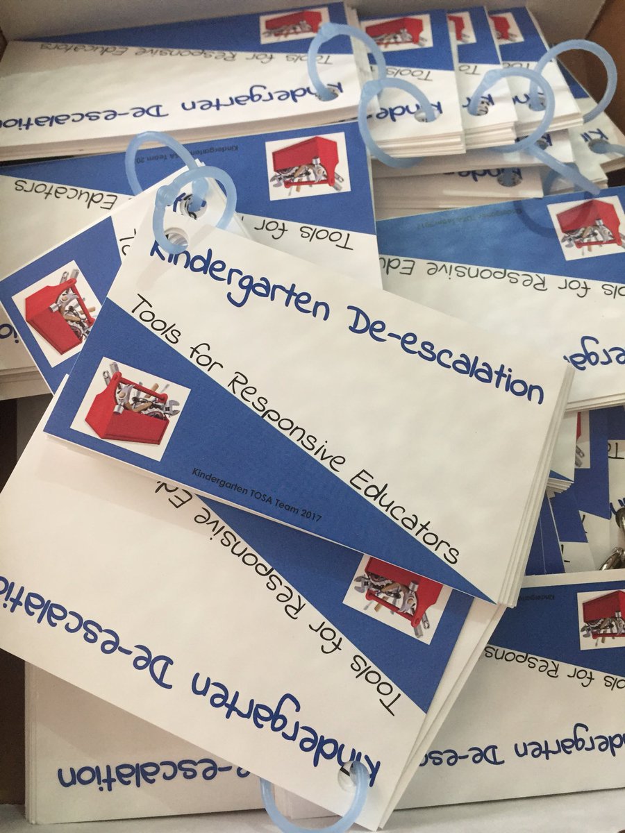 Supporting Occasional Educators in learning about proactive and effective de-escalation strategies. <a href="/SpecialEd_TVDSB/">SpecialEd_tvdsb</a>  #tvdsbkinder