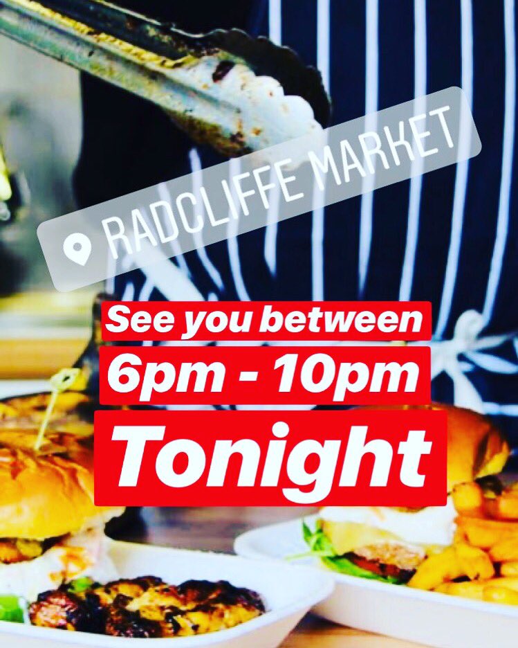 🚚‼️Tonight’s stop is @Farrarstearoom <a href="/radcliffemkt/">Radcliffe Market</a> We’ll be ready to feed you between 6pm-10pm 🔥🔥🔥