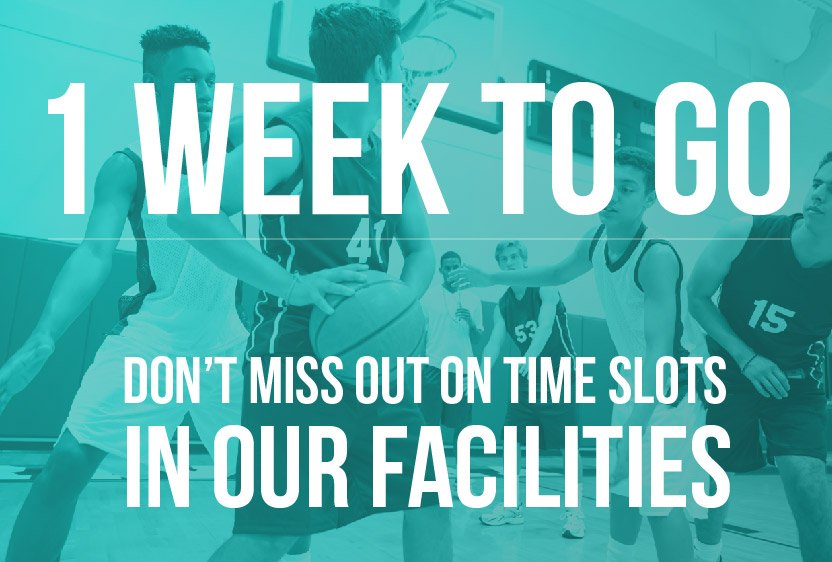 WinstanleySLS's tweet photo. One week to go! 1. Visit our page 2. Find our contact details 3. Book your facility! #Countdown #Community https://t.co/9F23nJlHJQ