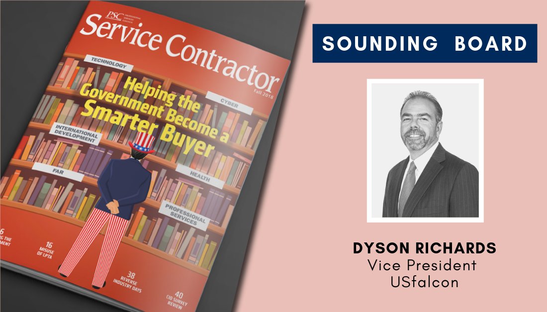 PSCSpeaks's tweet photo. .@PSCSpeaks reached out to a few of our board members to offer their take on "Helping the Government Become a Smarter Buyer." Read more on saying goodbye to incremental funding, by #USfalcon Vice President Dyson Richards. >>> https://t.co/CLy6X3KiVF https://t.co/HBwezXgV2e