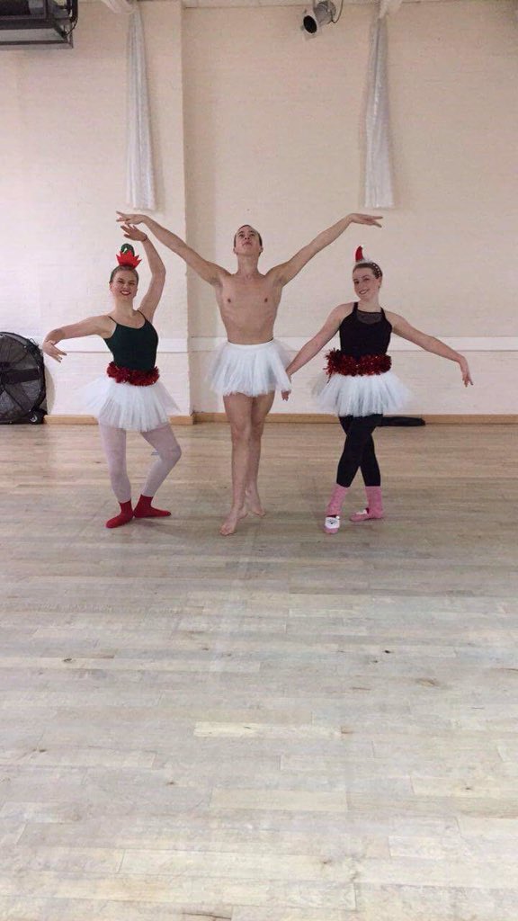 I COULDN'T BE HAPPIER 
<a href="/AbbeyMaginnis98/">Abbey Maginnis</a> <a href="/KristinJThomps1/">Kristin J Thompson</a> and I just found out via @TheCentrePAC WE PASSED OUR DDE BALLET EXAMINATIONS! So thankful for all of the support from staff &amp; students, sharing this win with these two champions makes the achievement all the greater🙆🏼💕