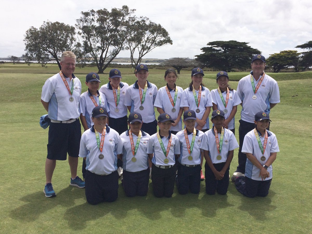 CCASport's tweet photo. 🏌🏼‍♂️ Congratulations  to Riley Millers and his NSW U/12 team on finishing 2nd at the @SchoolSportAust Golf National Championships this week!

Riley was announced as our 2017/18 @CallawayGolfAUS Athlete of the Year on Wednesday but was away in Victoria competing. Well done! ⛳️ https://t.co/z3EL31KjQz