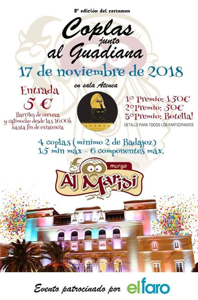 Preparando unos temas para compartirlos con vosotros en las Coplas Junto Al Guadiana <a href="/murgalmaridi/">Murga Al Maridi</a>. Muchas ganas de disfrutar de un ratito de carnaval cantando  por <a href="/loswatercloset/">Murga Los Water Closet</a> <a href="/SubielaAngel/">Angel Subiela</a> <a href="/MurgaMarwan/">Marwan Chilliqui</a> #CarnavalBadajoz #murguitis