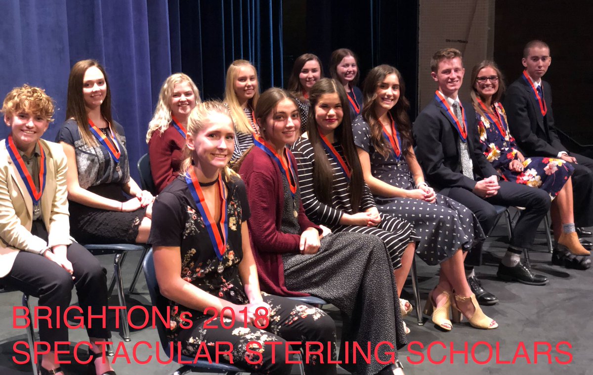 bengalsbhs's tweet photo. Brighton's 2018-19 Sterling Scholars https://t.co/0fuaqQVA3U