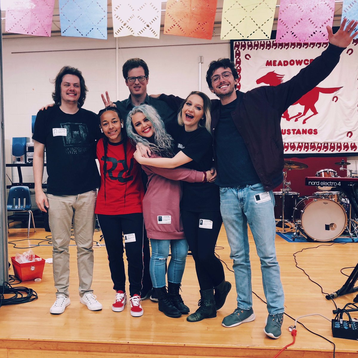 officialblum's tweet photo. We miss tour so much😭💔 We’ll be back in the Dallas area next week for our Six Flags show November 21st!! Come see us🎉🎉 https://t.co/14xJaEGbuq