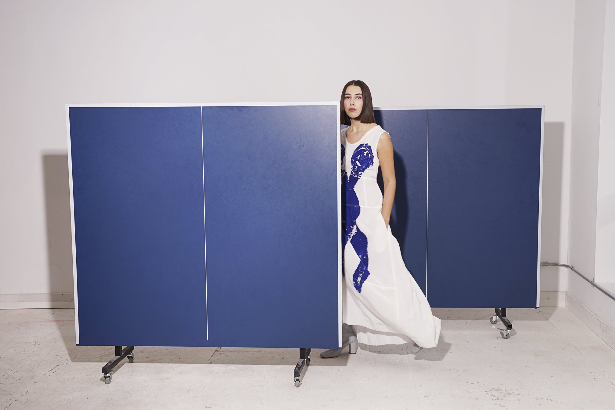 yves klein dress