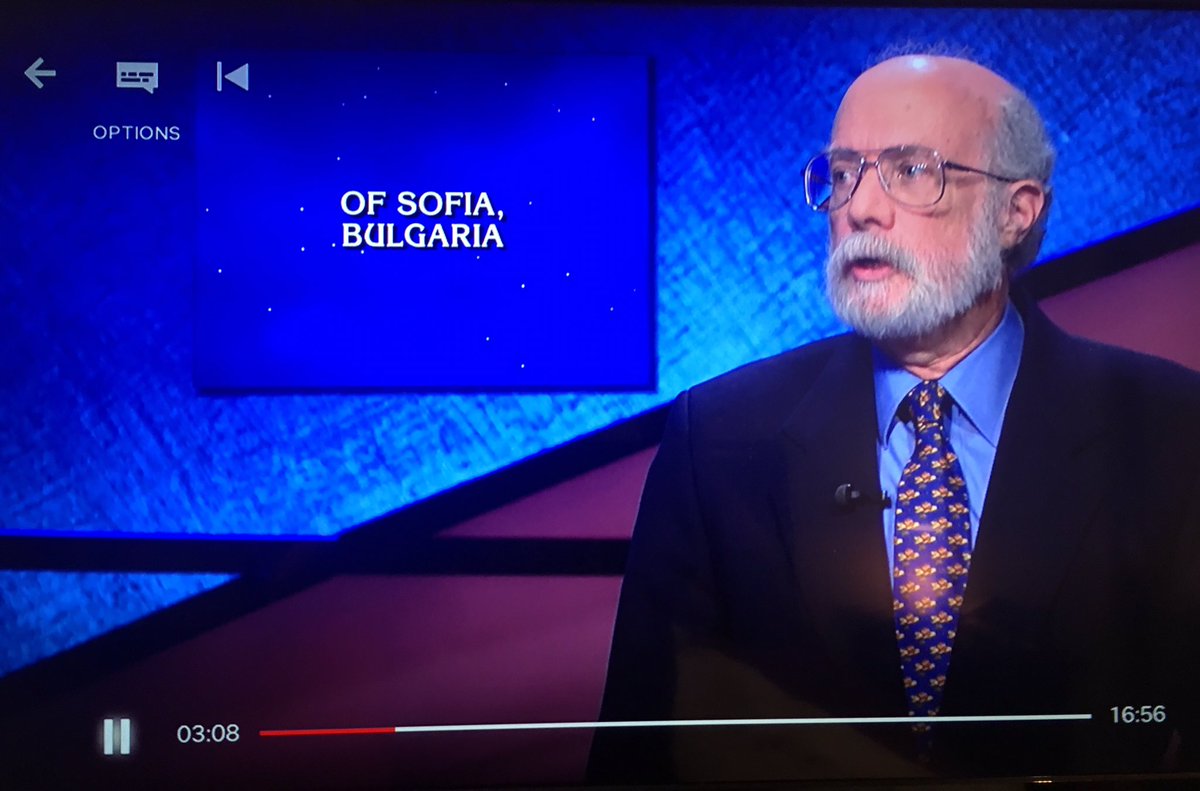 Squanch's tweet photo. This Jeopardy! contestant looks like he might be an NPC from Red Dead Redemption 2! #RDR2 https://t.co/pD0o2PQlXj