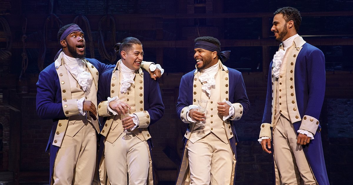 BostonMagazine's tweet photo. It's the final weekend for #HamiltonBoston. Do not throw away your shot at trying these themed drinks and dining deals https://t.co/5JZ2hEXvS1 https://t.co/zs547xXoTK