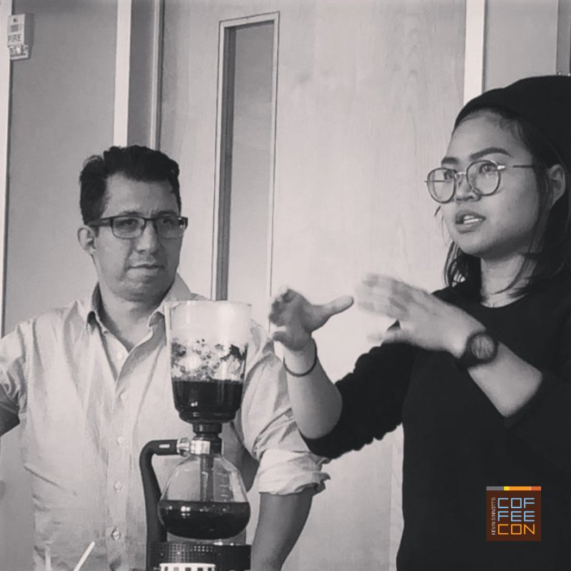 Syphon & V-60 classes @Hario_USA were very popular and taught by Natha Tungwongsalkul @battlecatespresso  Enter to win tickets to see The Woman In Black. with your photos from CoffeeConChicago/Midwest here: ow.ly/fsAC30mAmQg  Contest ends Nov 25 #Coffeetime⠀#Coffeeaddict⠀