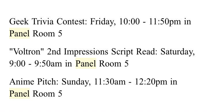 UGOpodcast's tweet image. And it’s Daisho time! Here is our schedule of panels and of course if you see us at the con, feel free to say high!
#Daishocon #Daishocon2018