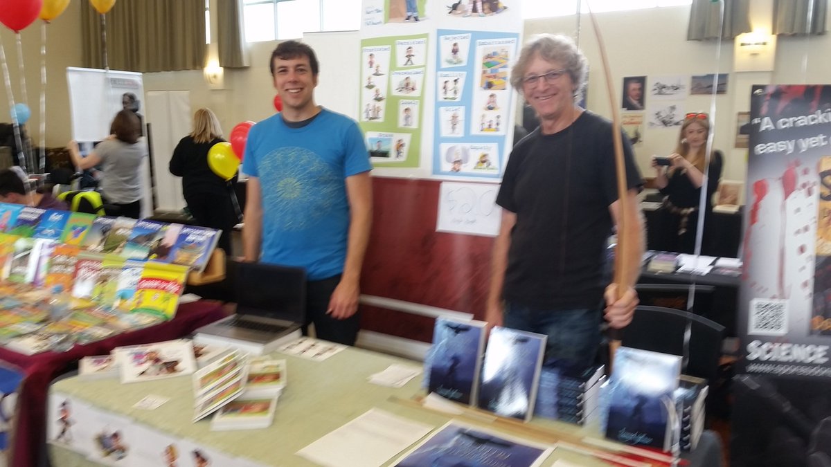 JackFeelsBig's tweet photo. I'm at the NZ Book Festival until 4pm today! https://t.co/qYbs68IGqY