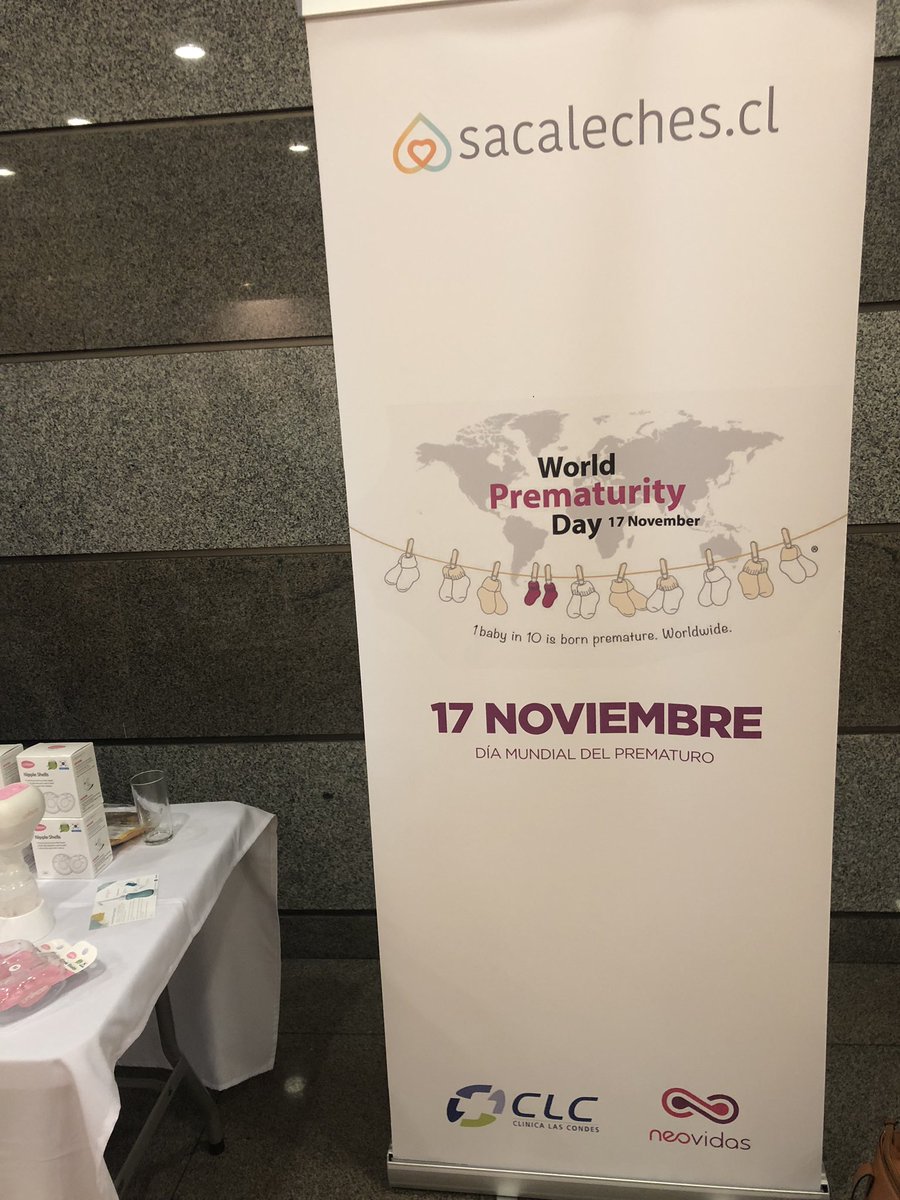 neovidas's tweet photo. Gracias @cliniclascondes por invitarnos a celebrar el #diainternacionaldelprematuro @EFCNIwecare #worldprematurityday @sacaleches @medela_chile https://t.co/QvZ5voldBX
