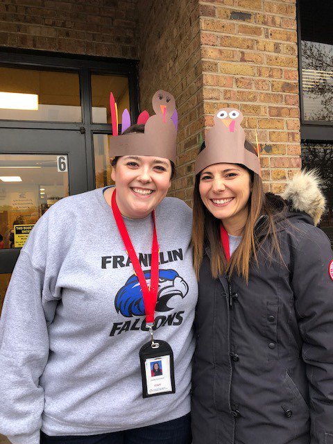 frkinderd64's tweet photo. Happy Thanksgiving from Franklin Kindergarten!  We hope you have a safe and happy break.  #d64smiles #engageD64 #falcons64 https://t.co/FtQnmWsPqM