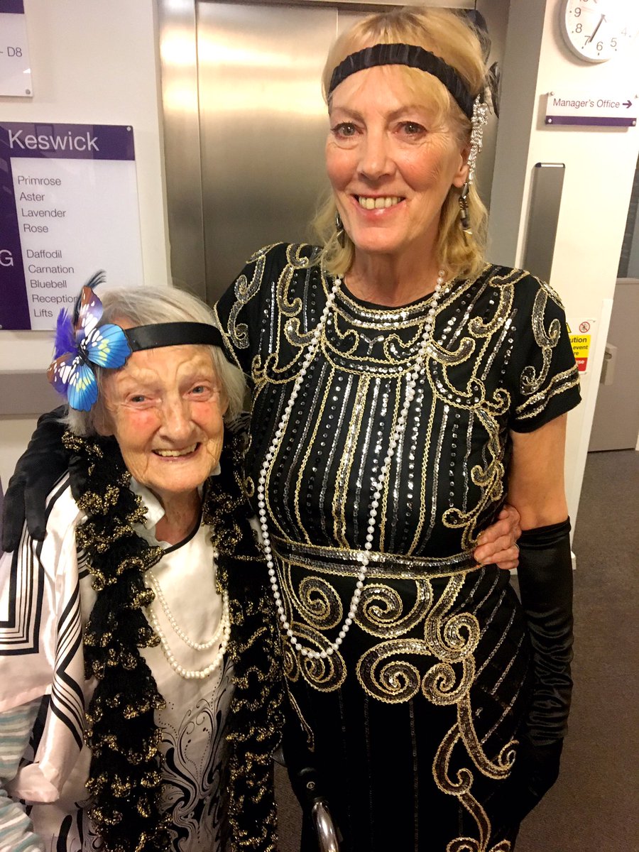 KeswickCareHome's tweet photo. Great #fun at #winterball #1920themedfancydress https://t.co/0p6IPxE6Mq