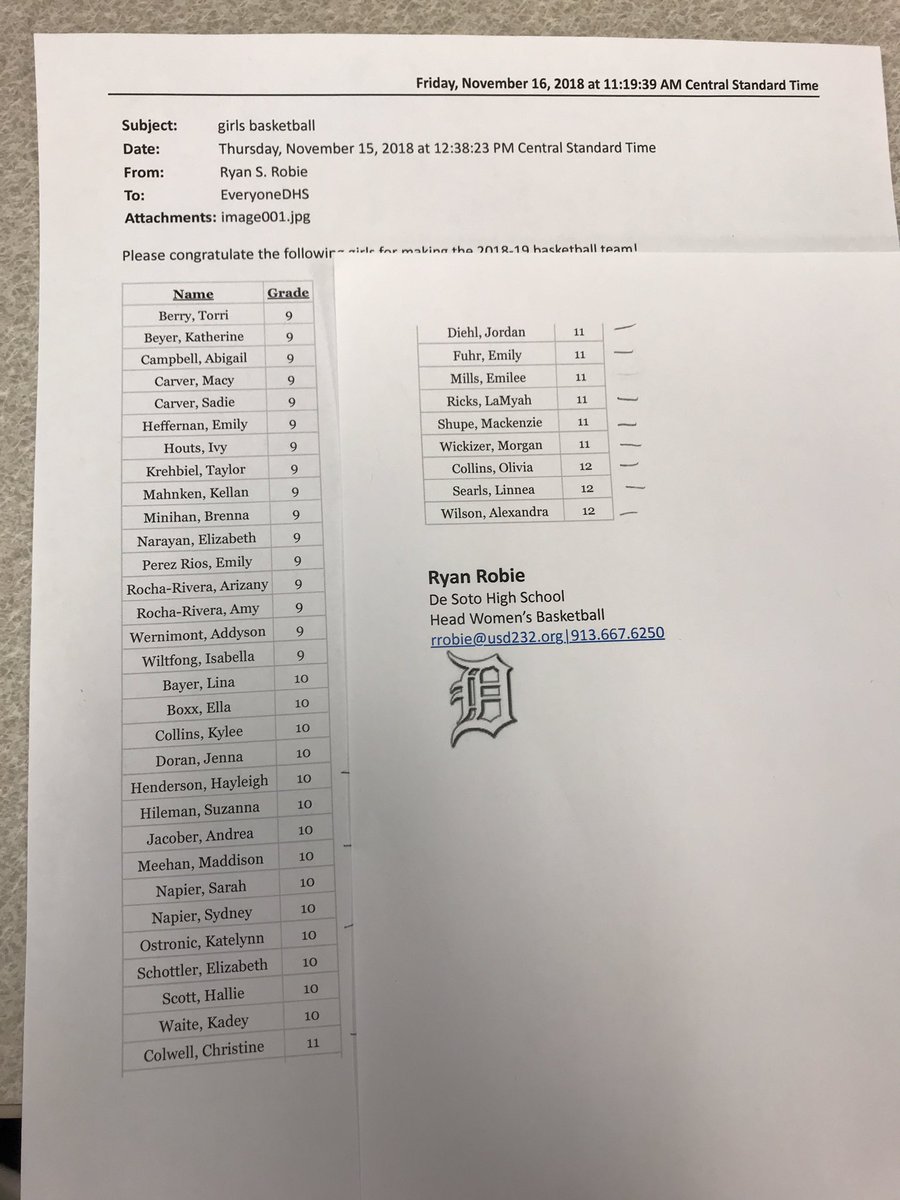 Desoto Girls Basketball Promotions tweet media