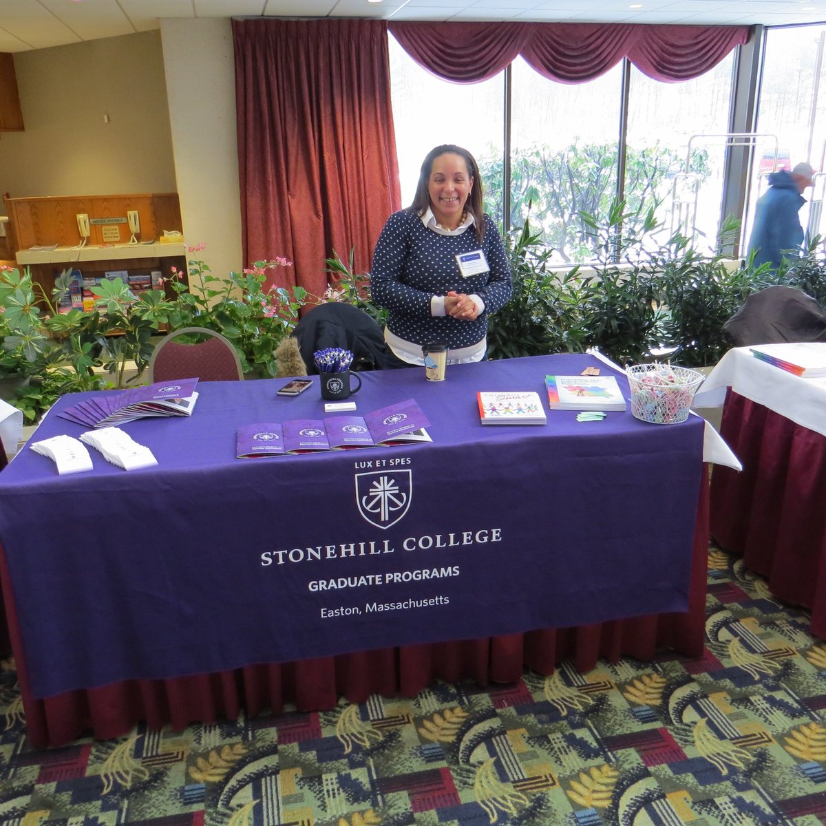 CECMass's tweet photo. So excited to welcome two other sponsors helping to #AmplifyAbility at #MCEC2018 - @LeagueforAutism & @stonehill_info https://t.co/4uh5w9qZK4