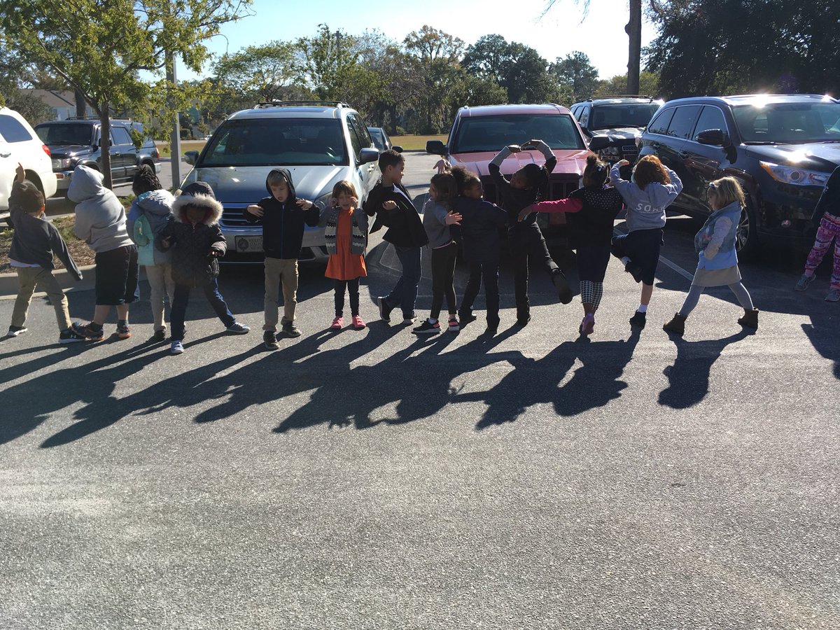 pgloverNCCAE's tweet photo. Check out the fun shadows we created after the super silent and safe Fire Drill! Gotta use every second!! Hooray for the sun finally being out!! #sciencebrains 👩🏼🔬👨🏽🔬🌞 https://t.co/Hir8aUR4CU