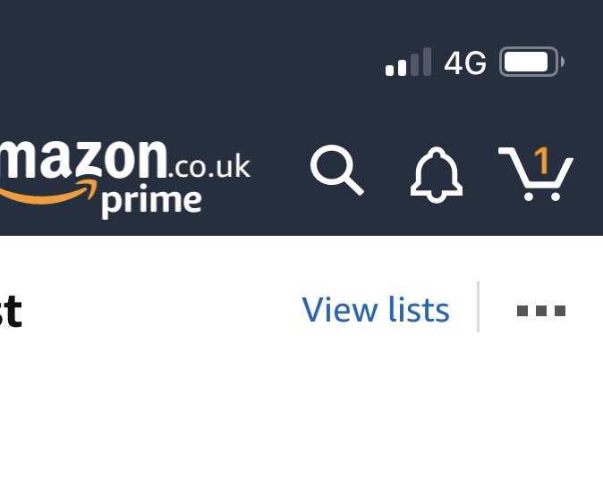 eodsgn's tweet image. Blows my mind the ‘Views list’ CTA on @amazon ‘s app doesn’t work since err... FOREVER! @AmazonHelp #fixplease