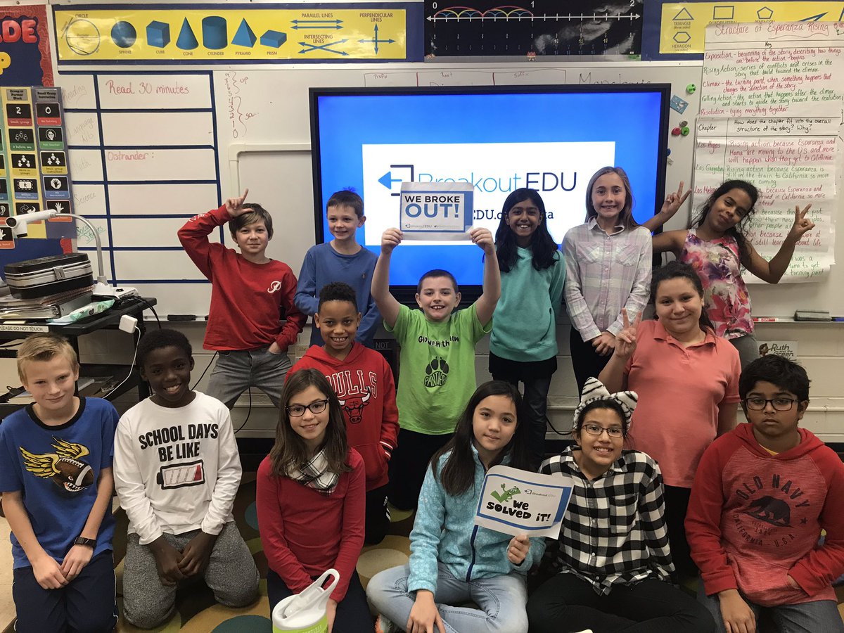 They broke out!! 5th graders save the USA in our Revolution Breakout!
#WeAre44
#PVpanthers