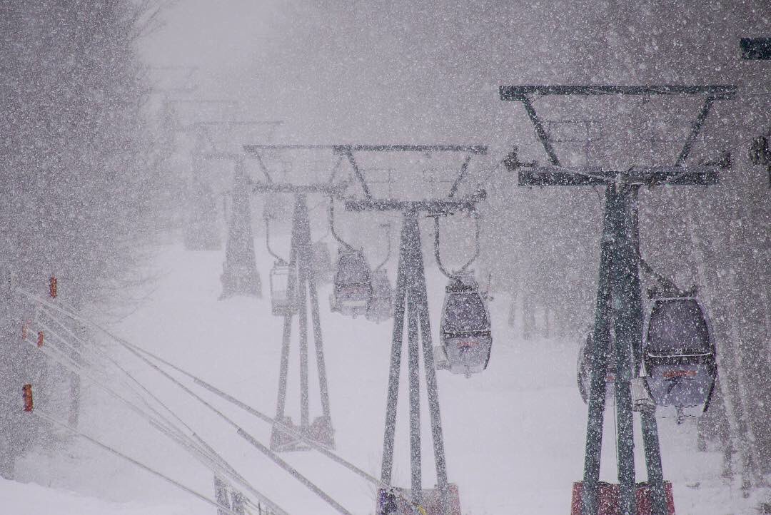 Loon Mountain on Twitter "It’s opening day, it’s snowing, and it’s