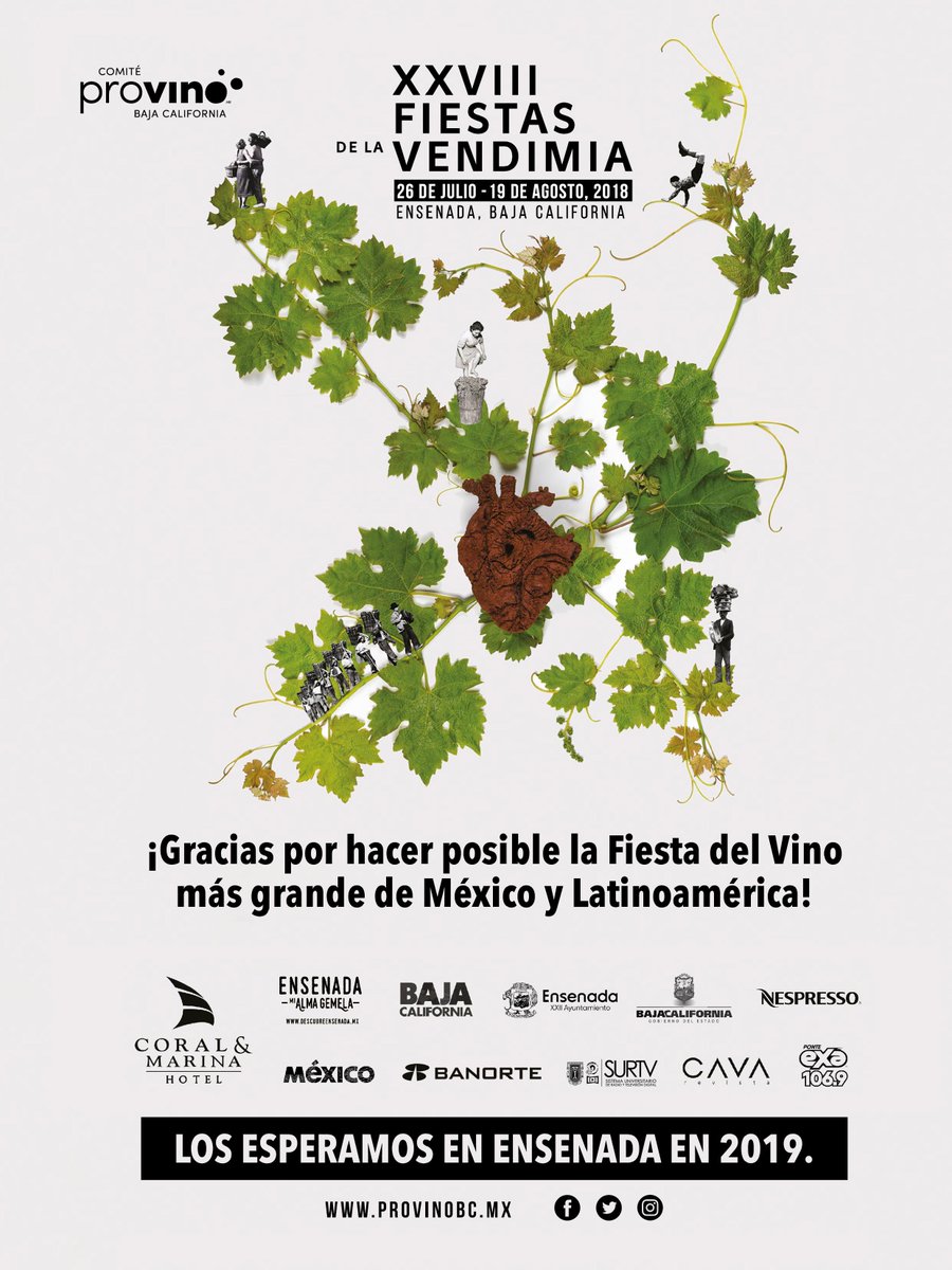 #RevistaCAVA, presente en las #FiestasDeLaVendimia de <a href="/provino_bc/">Provino Baja California</a>! ¡Ya esperamos la edición 2019!