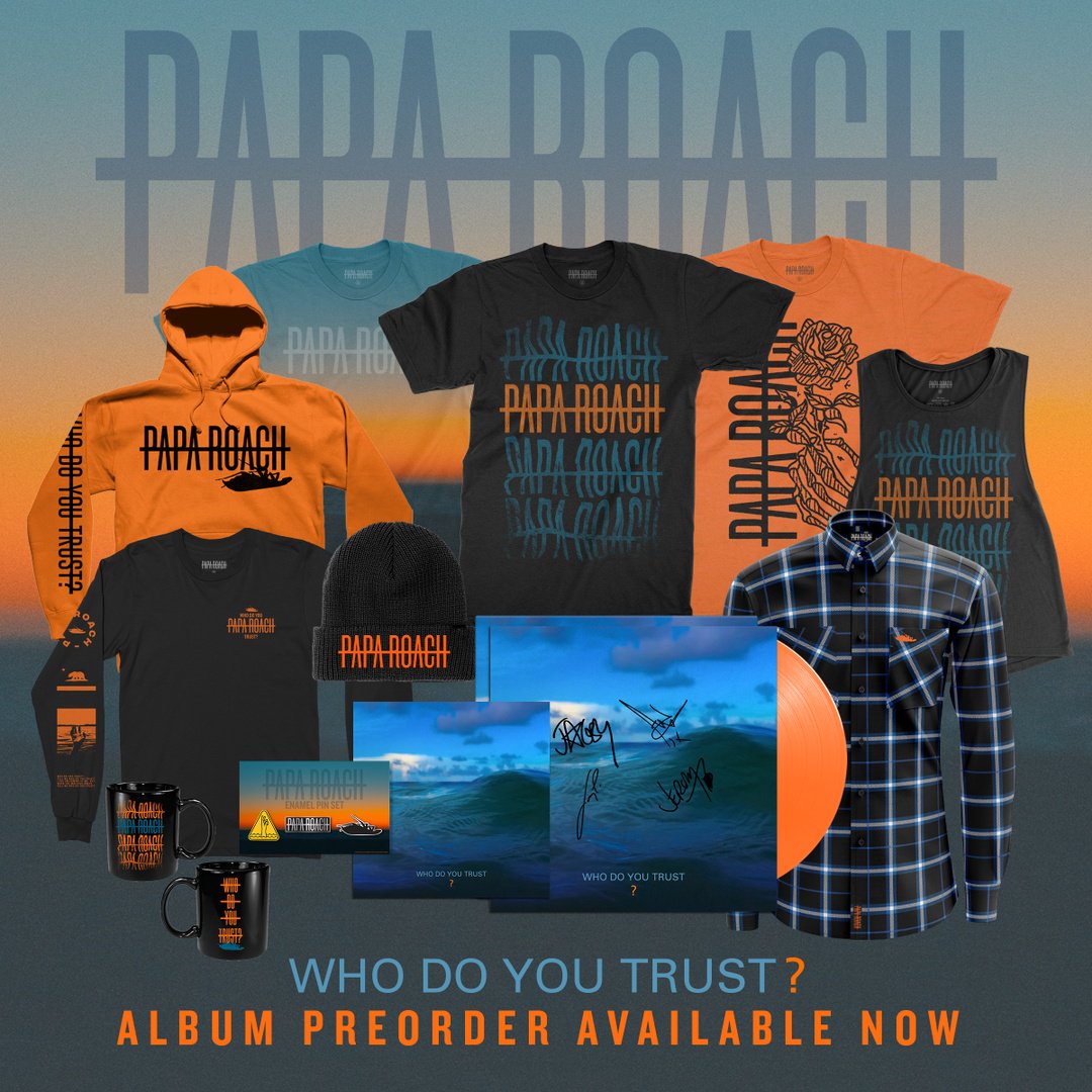 Papa Roach New Album Pre Order And Merch Pre Order Up Now What Do You Have Your Eyes On Grab Yours At T Co Dlxa27vli3 T Co Amab5uc9wt