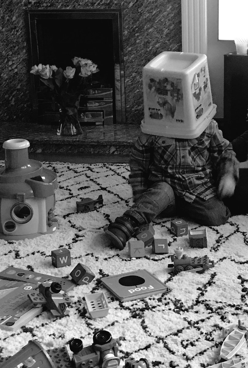 AndrewSmyth's tweet photo. When Stephen Barclay inevitably leaves post there’s only one being for the job... @LordBuckethead ... or my nearly two year old #BrexitResignations #BrexitSecretary https://t.co/majjbF49LQ