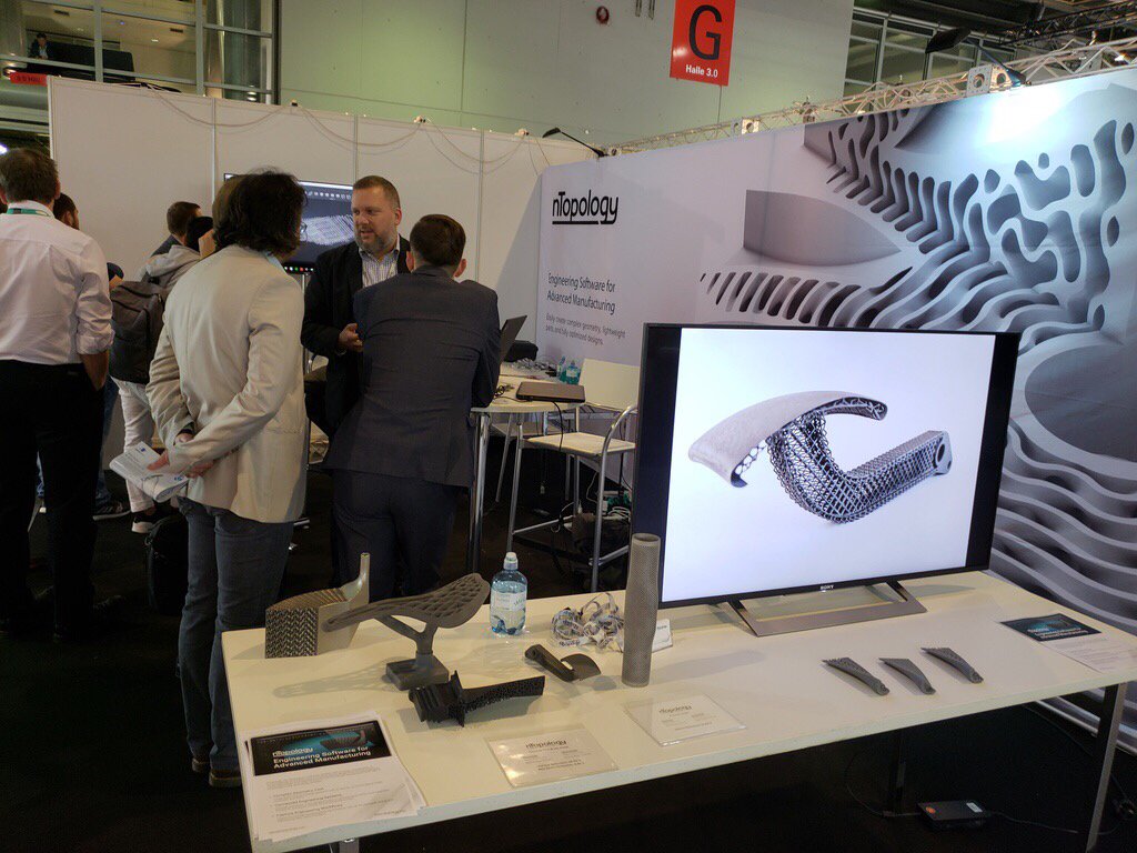 formlabs's tweet image. Bike seat designed &amp;amp; #3Dprinted by @ntopology and showcased at their booth at #FormNext2018