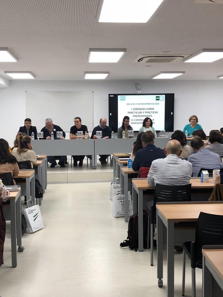 En las jornadas sobre prácticas profesionales, analizando la perspectiva de los empleadores de los centros, empresas e instituciones.