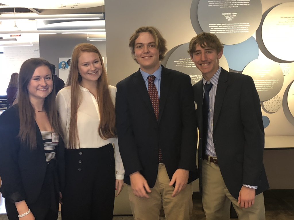 wcsBHSln's tweet photo. Bruin Blossoms, Taglio, and Pick-n-Press rocked their “Shark Tank” presentation at the JA event! #entrepreneurs @JAofMidTN #greatjobkiddos https://t.co/1YGGn80Ojb