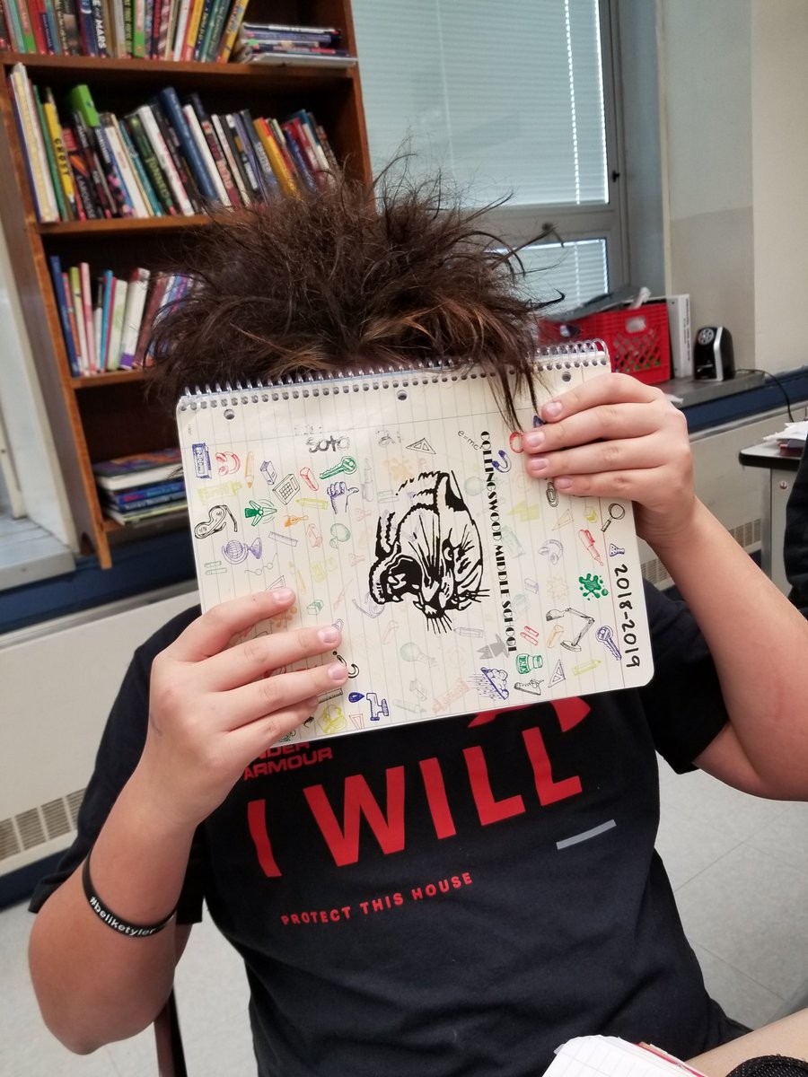 Our "Electric Cornstarch" lab in 7th grade science yields some interesting results.......  #cmsonegoodthing #CollsEdu