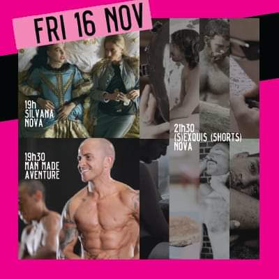 Today's #pinkscreens programme: focus on #masculinity, #Feminism and #inclusion, starting with the workshop " #gender fluid glyphs", which offers different tools for inclusive writing!