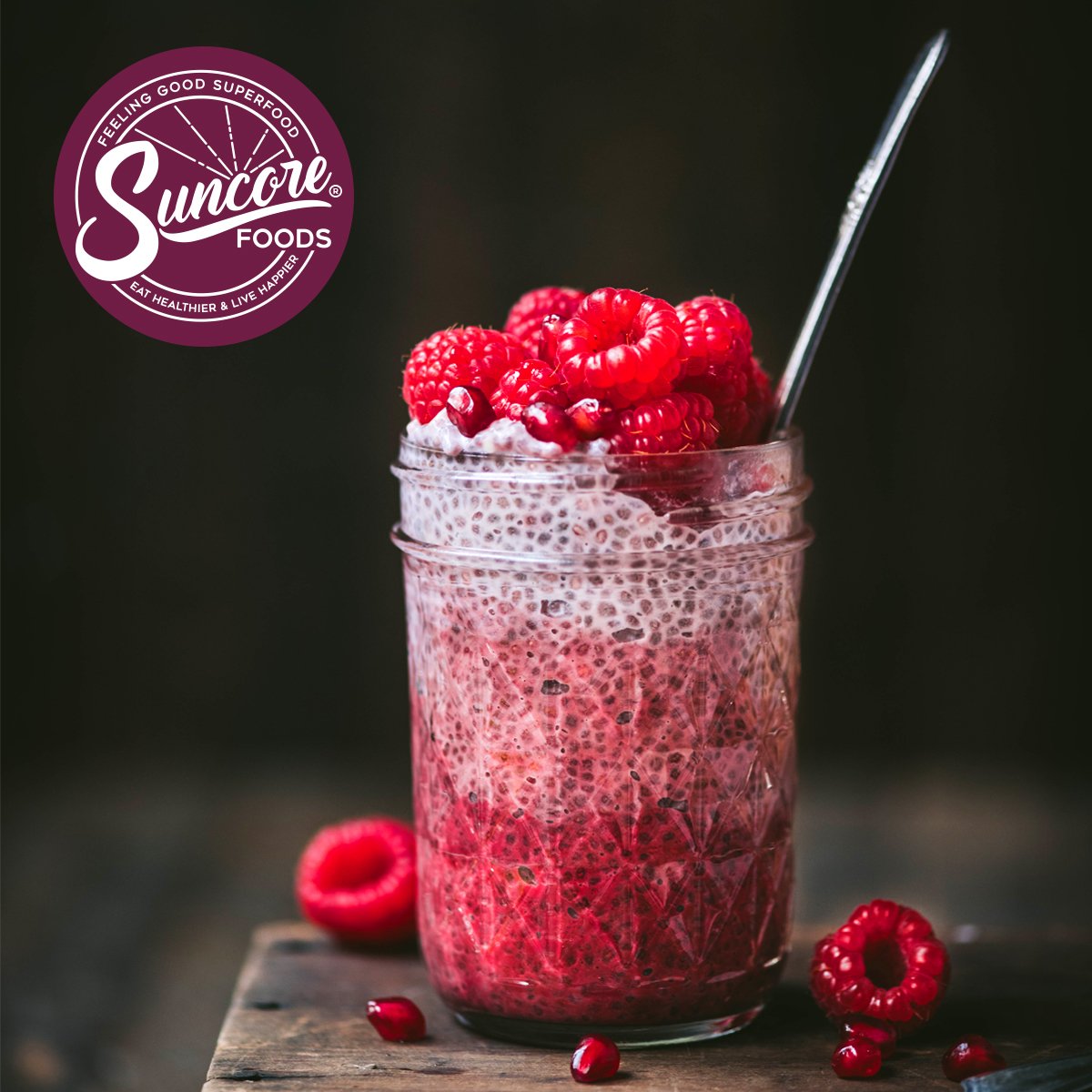 Today calls for a beet-utifully layered #Beet #ChiaPudding ❤️ the lovely duo <a href="/superfoodrunner/">Crowded Kitchen</a> used Suncore Foods® Black Chia Seeds and Red Beet #Supercolor Powder to create these stunning chia pudding layers! Snag the recipe from our blog! Have a beet-utiful day!