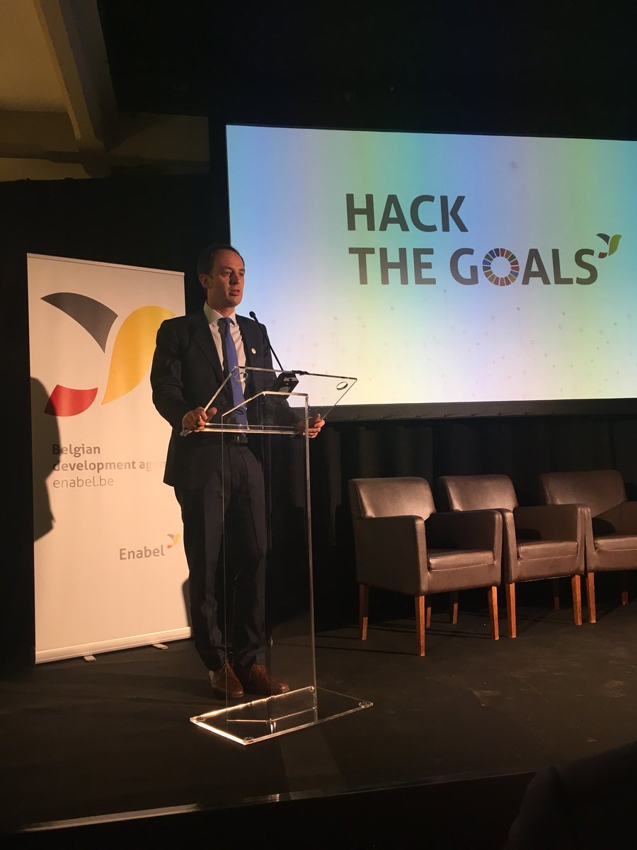 LauGERARD_HI's tweet photo. Proud to be part of the jury #hackthegoals2018 ! Congratulations to all the team Co-creating digital solutions on SDGs. Very inspiring experience! #Enabel https://t.co/CS8NQDujBd