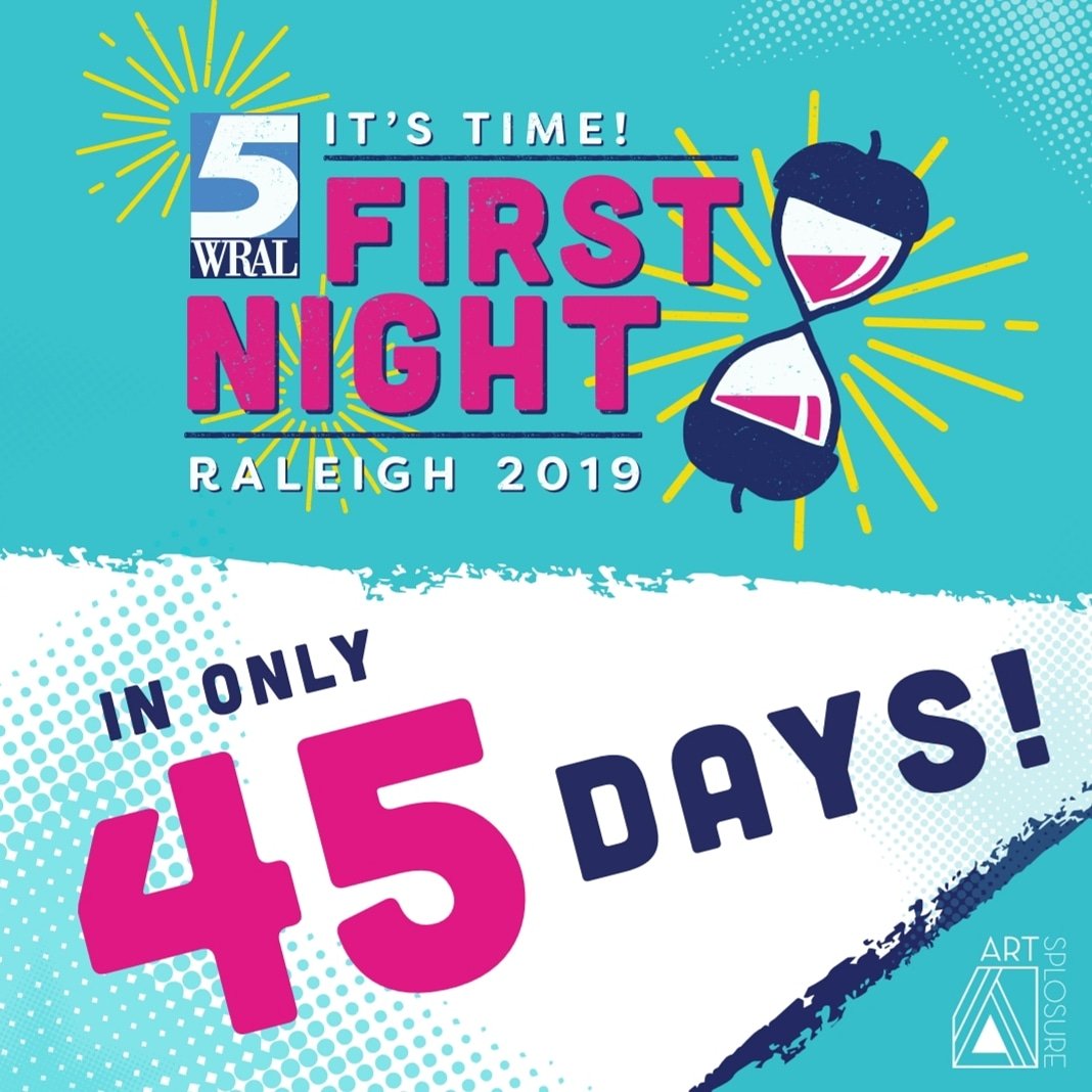 First Night Raleigh Event Map Only 45 days til the Acorn Drops on Fayetteville Street at WRAL First ...