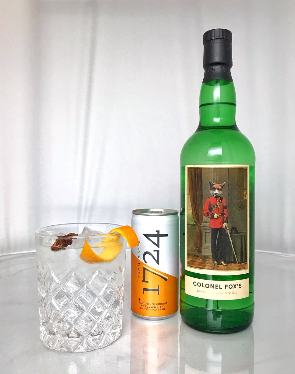 Cremorne1859's tweet photo. Friday night calls for Colonel Fox G&amp;Ts 🍸 https://t.co/zmeBtAru1o