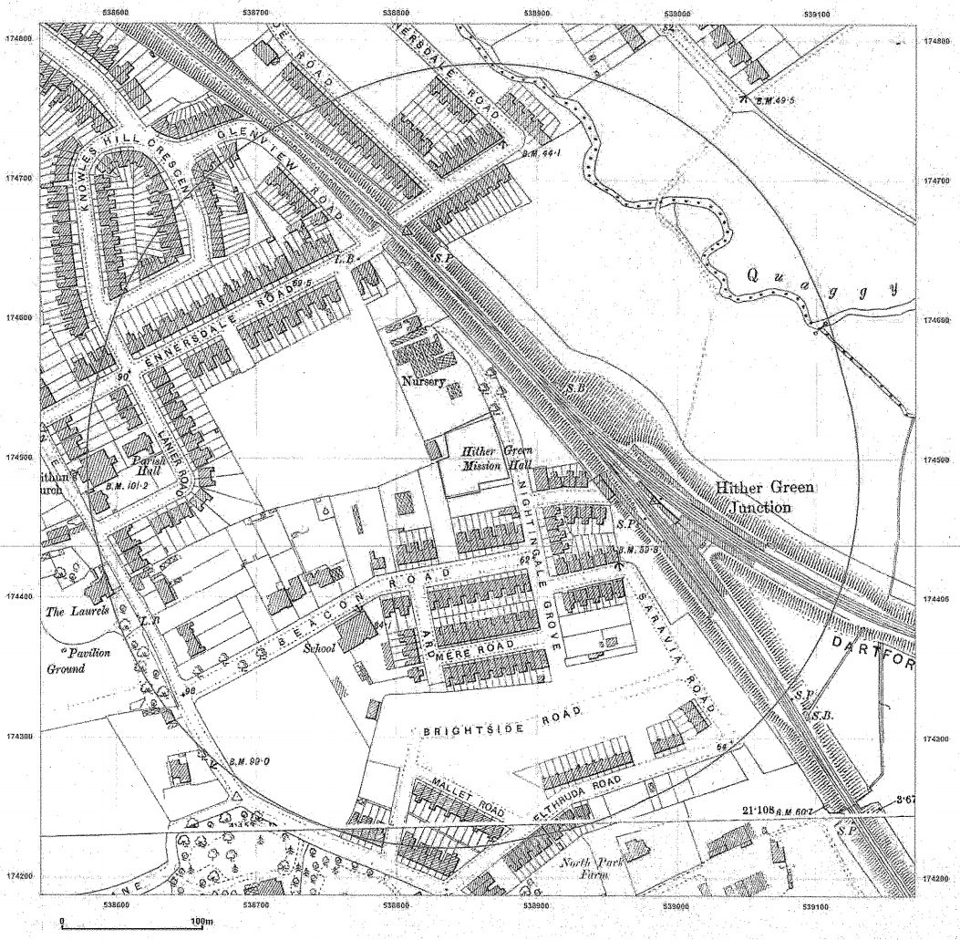Here's a fun one for friday evening.......  a map from 1896 showing St Swithuns hall - where we are based for our screenings.