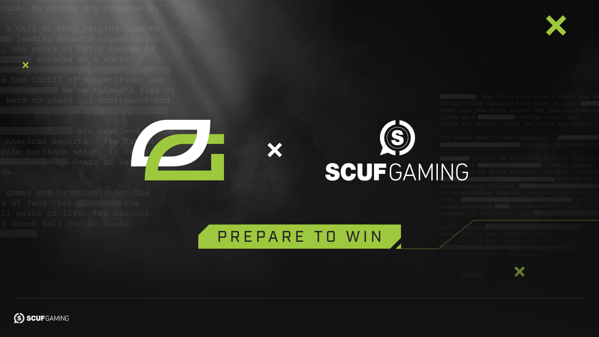 OpTic's tweet photo. We are proud to welcome @ScufGaming as partners for the 2019 season!
#TeamSCUF

Read more: https://t.co/cWcPodeJFy https://t.co/G0Z5Z5fC9u