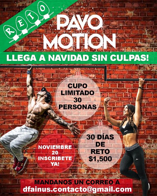 TIENES HASTA EL 19 DE NOVIEMBRE!!!  Ap&uacute;rate!!!!  Comenzamos el 20 de Noviembre 🤜🏼🤛🏼  Manda mail a:  dfainus<a href="/tag/teamfainuszamitiz"class="tags"><span>#teamfainuszamitiz</span></a>