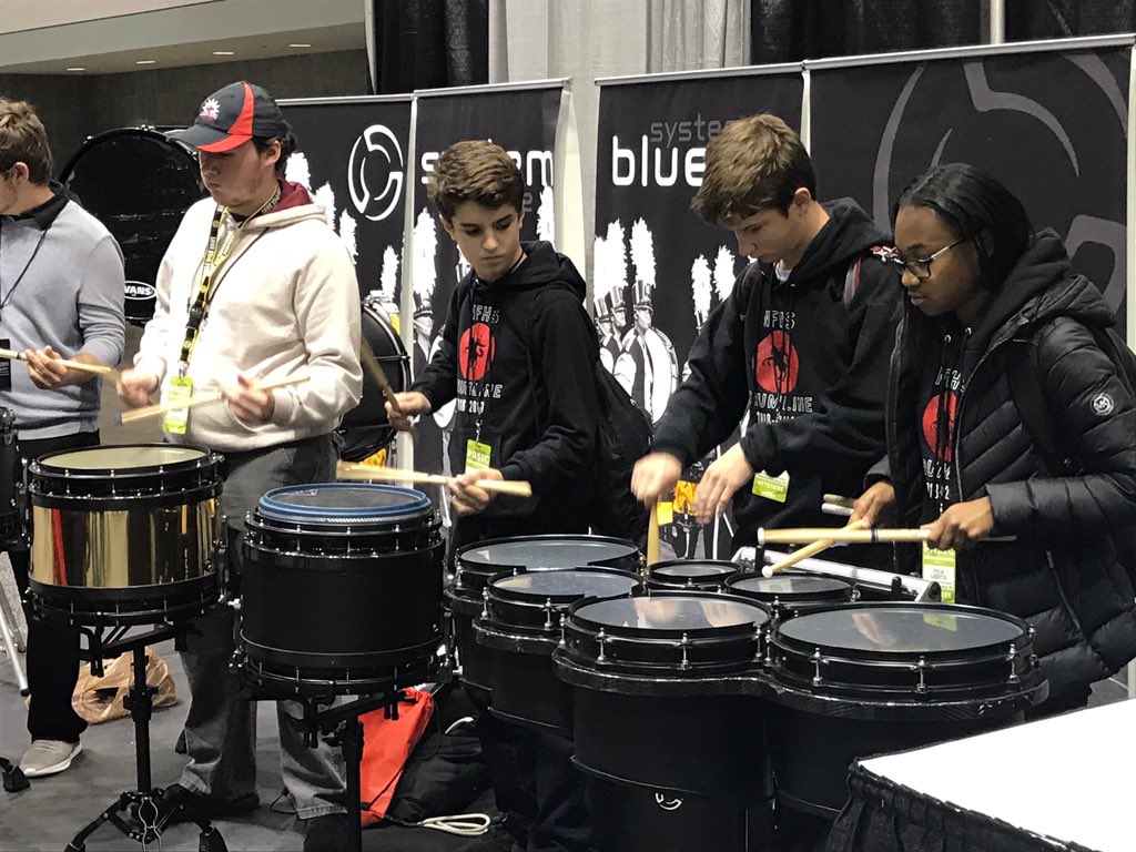 That System Blue life at PASIC. #systemblue #PASIC18