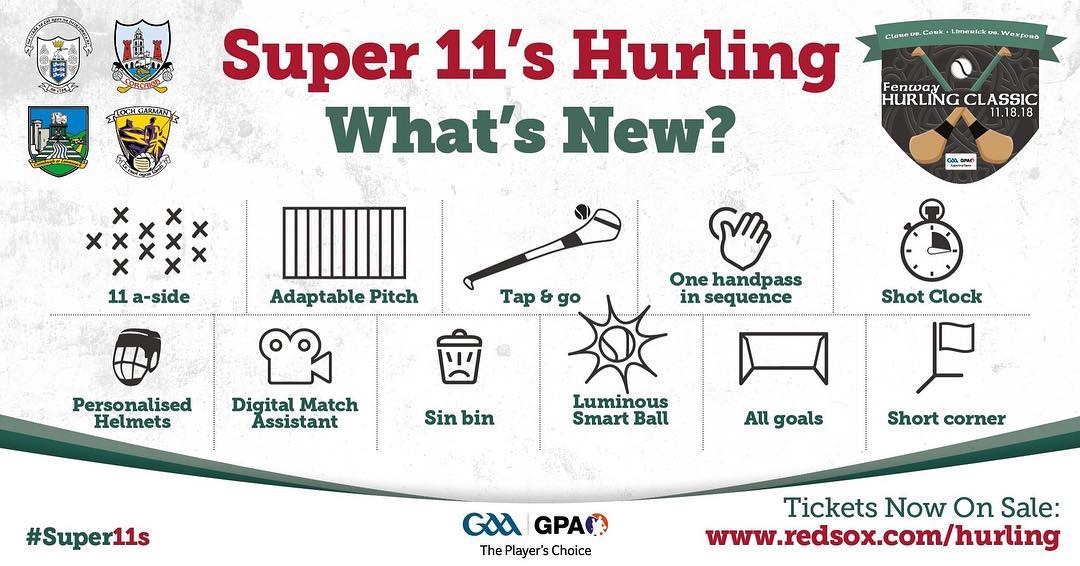 Just two days 'til gameday! Here's what kind of gameplay you should expect Sunday... #FenwayHurlingClassic #AncientWarriorSport