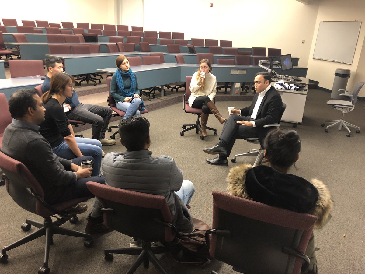 AnnSuhaimi's tweet photo. Another great #optimizeyourconnection session and this time w/ Prof. Saurabh Amin from @MIT . Thank you to all students who were joining us. Hope you found the session fruitful for your research! #informsneu https://t.co/lGZkXyY6eK