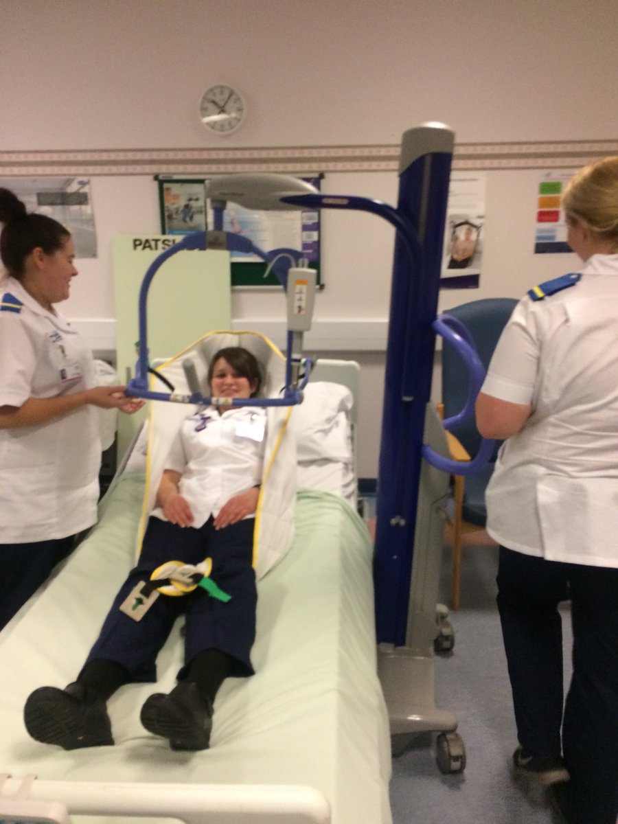 LancsT's tweet photo. #movingandhandling practical today finished off an amazing #clinicalskills week. Our newest cohort #sept18 are prepared for placement on monday! Good luck guys you will be great! #studentnurses #skills #safety #training https://t.co/kK2yLdqDKq