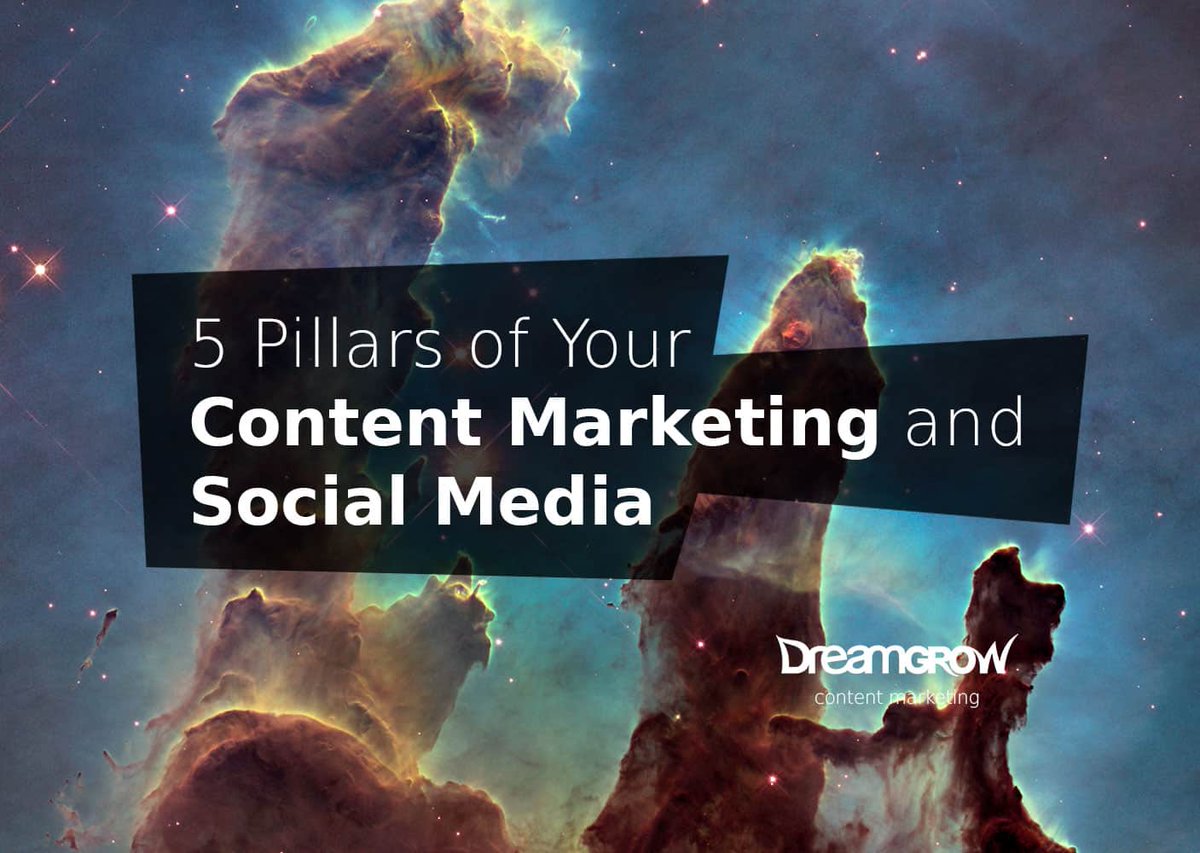 Will_iam_Writer's tweet photo. Do you know the "5 Pillars of Your Social Media and Content Marketing Strategy"? @dreamgrow offers tips to build a solid foundation for #socialmedia #success https://t.co/tpxCIe6Y8z https://t.co/7aqHVR4IRm