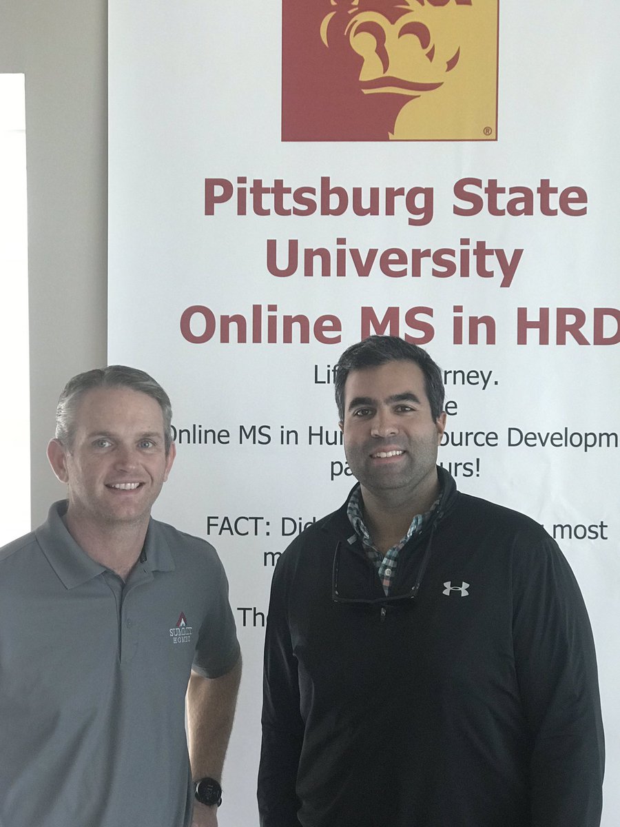 Representing <a href="/SummitHomesKC/">Summit Homes</a> at The Pittsburg State Foundation annual luncheon.   Great people and great event! <a href="/pittstate/">Pittsburg State</a> #partnership